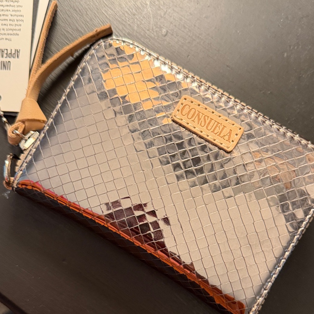 Consuela Silver Kyle Zippy Wallet